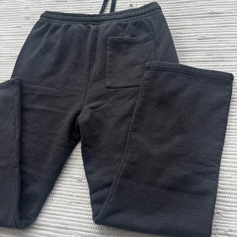Talentless Men’s Heather Straight Leg Sweatpants – Charcoal Heather L Fleece